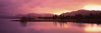 Sunset at Lake Tekapo, South Island, Canterbury, New Zealand Fine Art Print