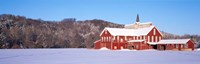 Barn in a Field, Columbia County, Pennsylvania Fine Art Print