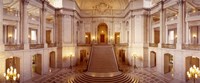 Interiors of City Hall, San Francisco, California Fine Art Print