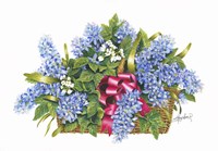 Basket of Blue Fine Art Print