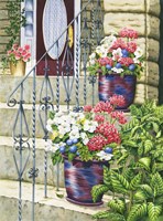 Butchart Gardens Steps Fine Art Print