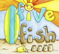 Five Fish Compliment Fine Art Print