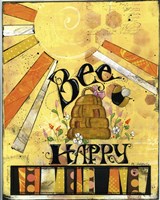 Bee Hive Happ Fine Art Print