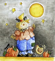 Scarecrow and Friends Fine Art Print