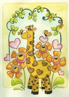 Childrens Safari Fine Art Print