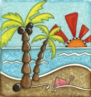 Beach Horizon Fine Art Print