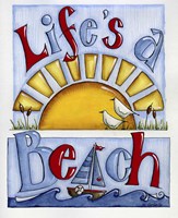 Life's a Beach Fine Art Print