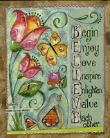 Believe Framed Print