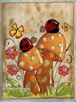 Ladybug Friends Fine Art Print