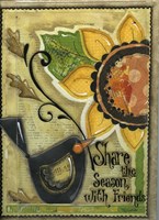 Share the Season with Friends Fine Art Print