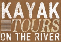 Kayak Tours Fine Art Print