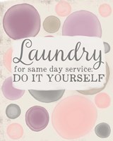 Do It Yourself Laundry Fine Art Print