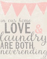 Neverending Laundry Fine Art Print