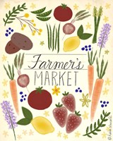Farmer's Market Fine Art Print