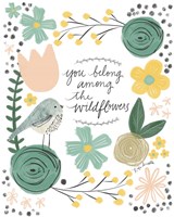 Among the Wildflowers Fine Art Print