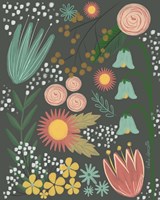 Vintage Floral I Fine Art Print