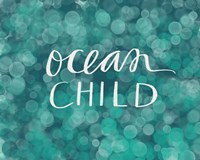 Ocean Child Framed Print