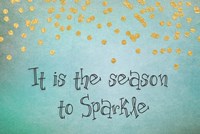 Sparkle Teal Fine Art Print
