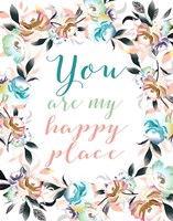 You Are My Happy Place II Fine Art Print