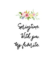 Springtime With You II Fine Art Print