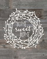 Rustic Home Sweet Home Fine Art Print