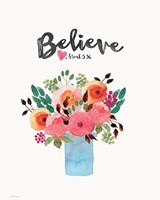 Believe Mark 5:36 Fine Art Print