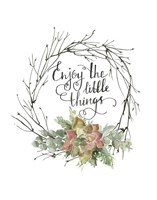 Little Things Wreath Fine Art Print