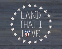 Land I Love 2 Fine Art Print