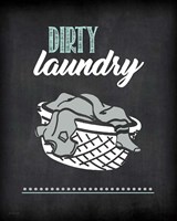 Dirty Laundry Framed Print