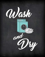 Wash & Dry Framed Print