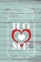 Home Mason Jar Fine Art Print