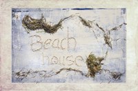 Beach House Framed Print