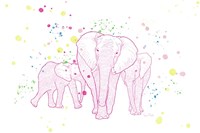 Happy Elephant Fine Art Print