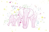 Happy Elephant Fine Art Print