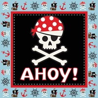 Ahoy Pirate Boy III Framed Print