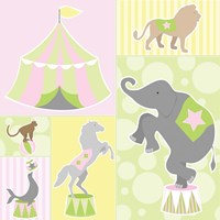 Baby Big Top III Pink Fine Art Print