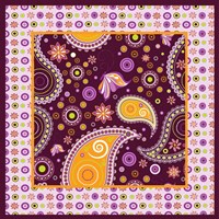 Boho Chic Amethyst X Fine Art Print