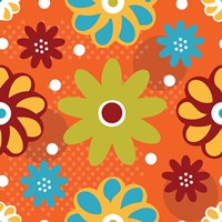 Butterflies and Blooms Playful IV Fine Art Print