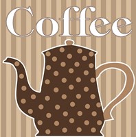 Cafe Au Lait Cocoa Latte V Fine Art Print