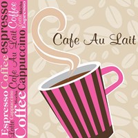 Cafe Au Lait Cocoa Punch I Fine Art Print