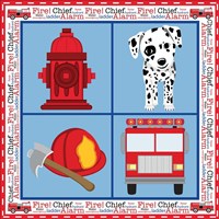 Fire Emergency VII Framed Print