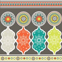 Modern Day Moroccan Fiesta IV Fine Art Print