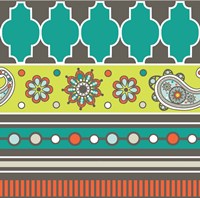 Modern Day Moroccan Fiesta V Fine Art Print