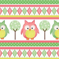 Hoot Pink IV Fine Art Print