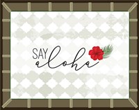 Tropical Leaf I Fine Art Print