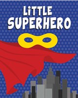 Little Superhero Fine Art Print