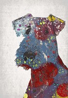 Abstract Dog II Fine Art Print