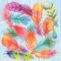 Lil Bird Feathers Fine Art Print