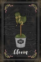 Topiary Chick Fine Art Print