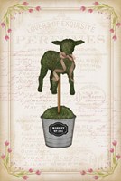 Topiary Lamb Fine Art Print